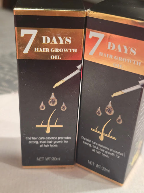 7 Days Hair Growth Oil – Natural Essence for Hair Vitality