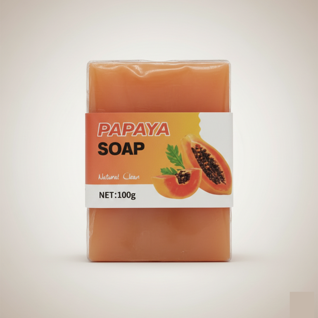 Natural, and Vibrant look of your Lemon, Papaya, and Turmeric soaps