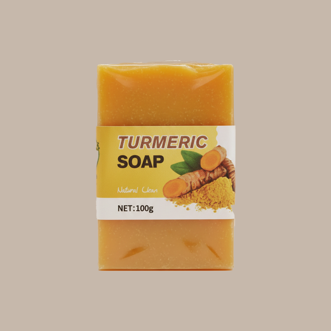 Natural, and Vibrant look of your Lemon, Papaya, and Turmeric soaps
